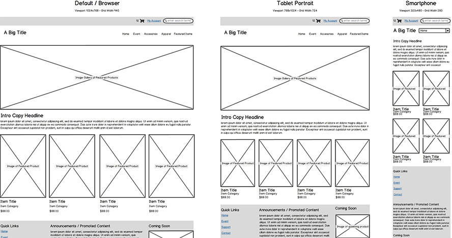 wireframe image